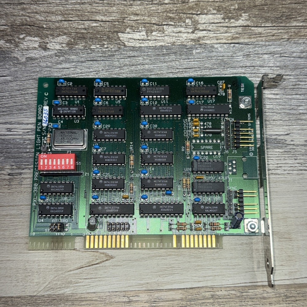 FTG DATA SYSTEMS PXL-380 ISA  PRECISION  LIGHT PEN ADAPTER BOARD